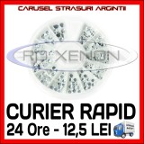 Cumpara ieftin SET CARUSEL STRASURI - MODELE ARGINTII DIVERSE - DECORATIUNI MANICHIURA GEL UV, Sina