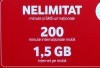 Cartela vodafone NELIMITAT min si sms nationale+net nelimitat cu 4 e/luna foto