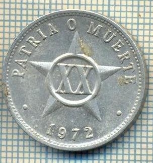 5220 MONEDA - CUBA - 20 CENTAVOS - 1972 -starea care se vede foto