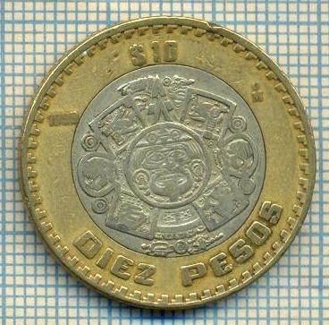 5252 MONEDA - MEXIC - 10 PESOS - 1998 -starea care se vede