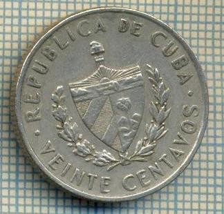 5218 MONEDA - CUBA - 20 CENTAVOS - 1962 -starea care se vede foto