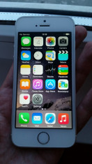 Iphone 5s 16gb silver white neverlocked 9/10 foto