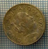 5236 MONEDA - MEXIC - 5 CENTAVOS - 1973(FLAT TOP 3) -starea care se vede