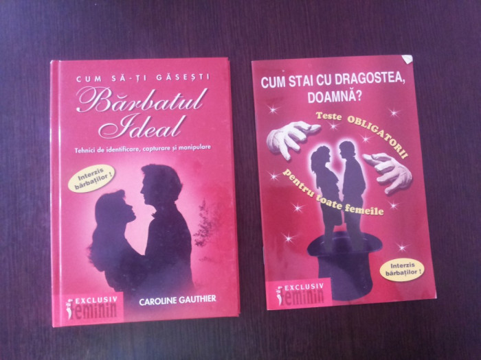 CUM SA-TI GASESTI BARBATUL IDEAL + TESTE - Caroline Gauther - 2003, 144+56 p.