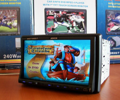 DVD AUTO / 2DIN / DVX / USB / SD CARD / TOUCHSCREEN 7 INCH foto