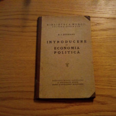 INTRODUCERE IN ECONOMIA POLITICA - D.I. Suchianu - Biblioteca Muncii, 135 p.