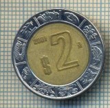 5267 MONEDA - MEXIC - 2 PESOS - 2001 -starea care se vede