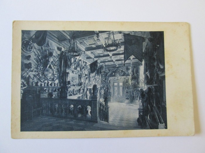 C.P. SALA DE ARME CASTELUL PELES COLECTIA C.STEFANOVICI ANII 20