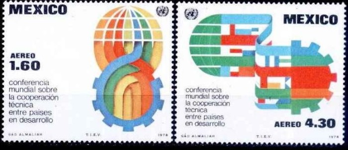 s3 Mexic 1978 - cat.nr.1586-7 neuzat,perfecta stare