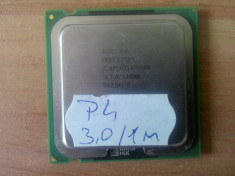 Procesor Intel Pentium 4 3000GHz/1Mb cache/FSB-800/socket 775 foto