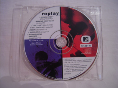 Vand cd Replay , original, fara coperta foto