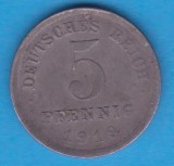 (M576) MONEDA GERMANIA - 5 PFENNIG 1919, Europa