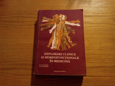 EXPLORARI CLINICE SI MORFOFUNCTIONALE IN MEDICINA - 1993, 923 p. foto