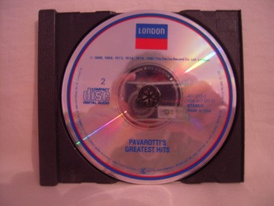 Vand CD PavarottI - Greatest Hits, Disc 2, original, fara coperta foto