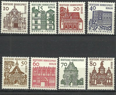 SERIE GERMANIA 1964 / 65 MNH foto