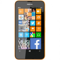 Smartphone Nokia Lumia 630 Single Sim Orange foto