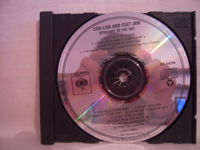 Vand cd Lisa Lisa And Cult Jam - Straight To The Sky, original, fara coperta