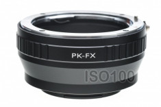 Adaptor Fuji - Pentax pentru Fuji X-Pro2 X-Pro1 X-E1 X-T1 X-A1 X-M1 foto