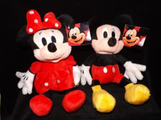 Set Minnie si Mikey Mouse muzicale 28 cm foto