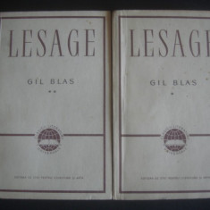 Alain Rene Lesage - Istoria lui Gil Blas de Santillana 2 volume