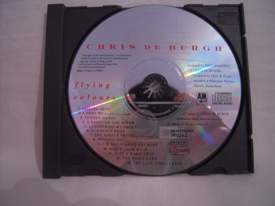 Vand cd Chris De Burgh-Flying Colours ,original,fara coperta. foto