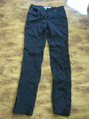 pantaloni de dama subtiri VERSACE JEANS COUTURE originali, marimea 30, M foto