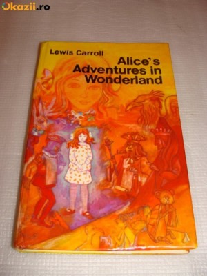 ALICE&amp;#039;S ADVENTURES IN WONDERLAND - Lewis Carroll foto