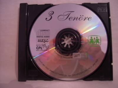 Vand CD 3 Tenore, original, fara coperta foto