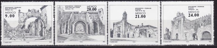 Mexic 1983 - cat.nr.1033-6 neuzat,perfecta stare