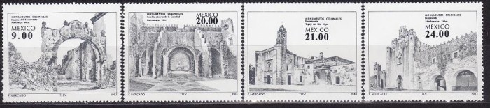 Mexic 1983 - cat.nr.1033-6 neuzat,perfecta stare