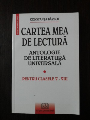 CARTEA MEA DE LECTURA - Constanta Barboi - 2007, 293 p. foto