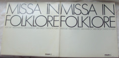 DISC LP PHILIPS: MISSA IN FOLKLORE(LUBA/KWANGO/FLAMENCA/CRIOLLA/HYMNE AN INDIEN) foto