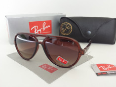 Ochelari De Soare UV400 RAY BAN CATS RB4125 Toc+Laveta+Cutie cadou OSR-51 foto