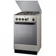 Aragaz inox 4 ochiuri Zanussi ZCG55KGX foto