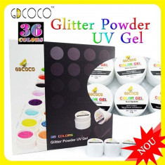 Kit Set Gel 36 Color Geluri Colorate 5ML (8G) GD COCO SCLIPICI foto