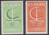 C137 - Monaco 1966 - cat.nr.698-9 neuzat,perfecta stare