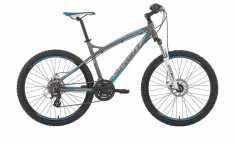 Bicicleta MTB Hardtail, Sprint, GTS 2.0, 21 V, Gri Mat-Albastru, 450 mm SPRINT foto