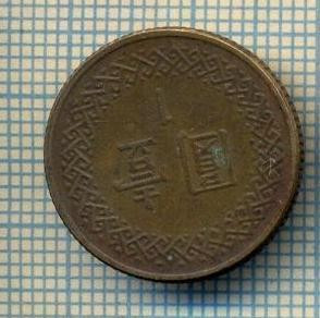 5393 MONEDA - TAIWAN -CHINA - 1 YUAN - ANUL ?(1981-1997) -starea care se vede foto