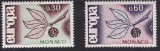 C136 - Monaco 1965 - cat.nr.675-6 neuzat,perfecta stare, Nestampilat