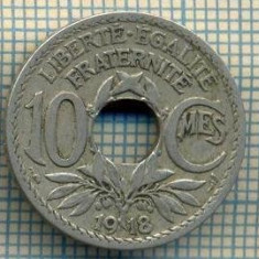 5347 MONEDA - FRANTA - 10 CENTIMES - 1918 -starea care se vede