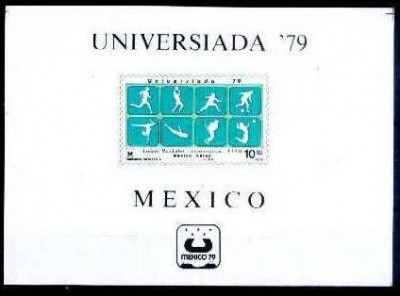 Mexic 1979 - Bloc cat.nr.25 neuzat,perfecta stare foto