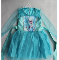 Rochie Elsa din Frozen (Regatul de gheata - Disney), NOUA, 5 - 7 ani foto