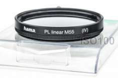 Filtru Hama 55mm Polarizare Liniara foto