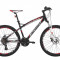 Bicicleta MTB Hardtail, Sprint, GTS 2.0, 21V, Negru-Alb-Rosu, 450 mm SPRINT