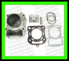 CILINDRU ATV 250cc Piston 67mm CG250 Racire Apa set motor ATV 250 Apa foto