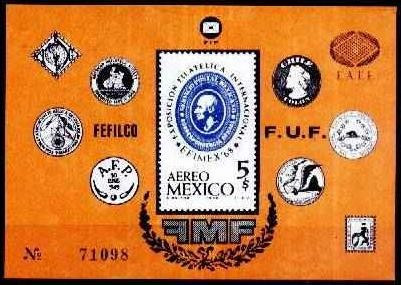 Mexic 1968 - Bloc cat.nr.19 neuzat,perfecta stare