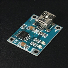 Mini USB 5V 1A Lithium Battery Charging Board Module \ arduino incarcator foto