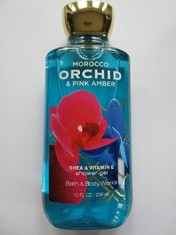 Bath &amp;amp; Body Works USA -Morocco Orchid &amp;amp; Pink Amber Shower Gel foto