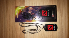 DOTA 2 Dog Tag Necklace Acesorii DOTA2 foto