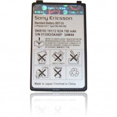 Acumulator Sony Ericsson BST-30 K300i K508i K500i T290i F500i K700i nou foto